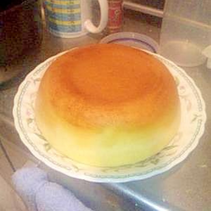 5分で簡単!! 低脂肪チーズケーキ